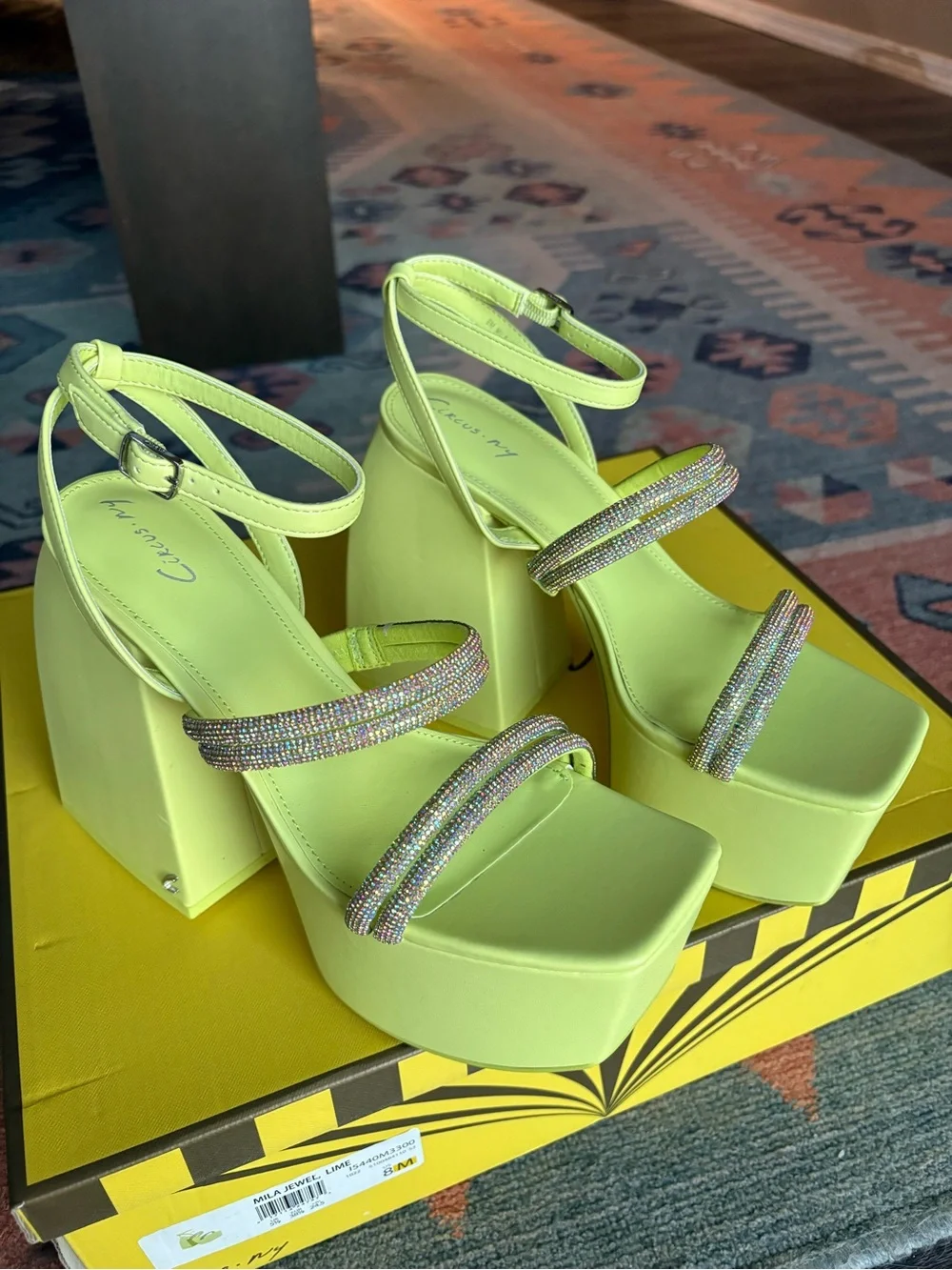 NWB Circus NY Mila Platform Dress Sandals